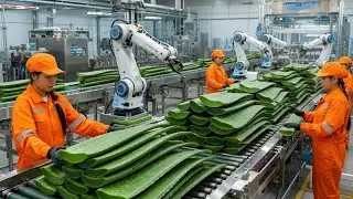 Inside the Factory: Manufacturing the World's Clearest Aloe Vera Beverage (Full Process)