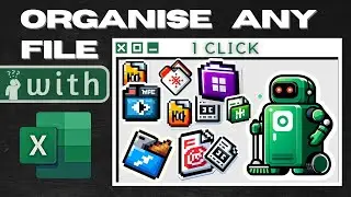 Organize Any Computer Files With Excel in One Click - NO COMPUTER FILES MESS