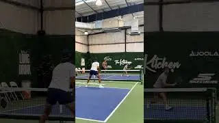 Fight for the line! #pickleball #pickleballislife #pickleballaddict #pickleballrocks