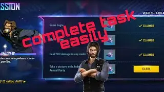how to complete Daily mission take picture which Andrew easily only one step |how to complete task
