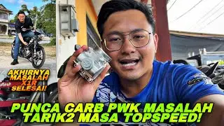 AKHIRNYA PENYAKIT X1R PULIH | READY UNTUK RIDE! | X1R PAKAI CARB TZM!