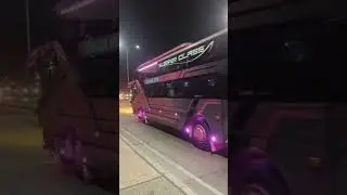 sama sama bus sleeper Medan Banda Aceh nonstop armada indah feat harapan indah #vidiobusindonesia