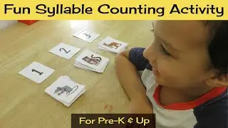 Syllable Counting Activity #2: All About Reading