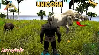 Taming rare unicorn 🦄 in ark || Ark the island hindi gameplay #arksurvivalhindi #ark100days