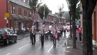 Upper Falls Protestant Boys FB @ Volunteer John Hanna Memorial Parade 2010