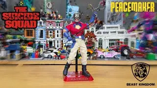 REVIEW DE LA FIGURINE BEAST KINGDOM : PEACEMAKER (DAH 036) THE SUICIDE SQUAD !#peacemaker#johncena