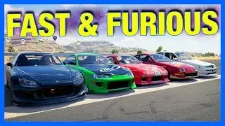 Forza Horizon 3 Online : Fast & Furious 1 Showdown!!
