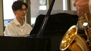 Pièce Brève For Alto Sax & Piano by René Duclos