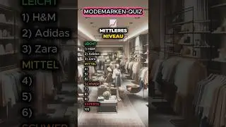 Kennst du diese Modemarken?🤯