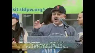 Mayor Lee Celebrates Community Clean Team 15th Anniversary