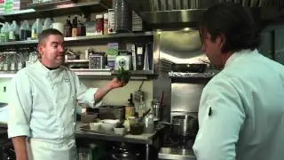 Cooking at an Organic Restaurant