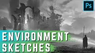 How to Sketch Environments & Landscapes - Tutorial