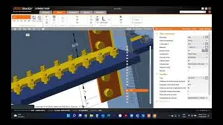 Diseño de unión de estructura metálica en ETABS con IDEA STATICA ‐ 01/01
