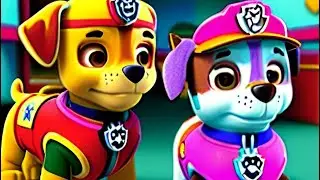 Paw Patrol - Adventure City is calling - Marshal and Rocky put out the city's fire