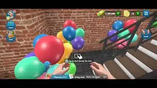 21 Adventure House Flipper Maze Job Water the Plant Reward Balloon Celebration