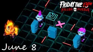 Friday the 13th Killer Puzzle Daily Death June 8 2020 Walkthrough