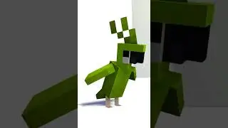 Nyah~ NISANNN | @BITHAPI #shorts #cute #minecraft #parrot