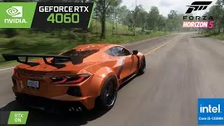 FORZA HORIZON 5 | RTX 4060 + i5-12500H | Extreme + Ray Tracing VS Ultra (RT Off)