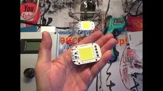 Светодиодная матрица 220 в. с Алиэкспресс! Обзор Тест!