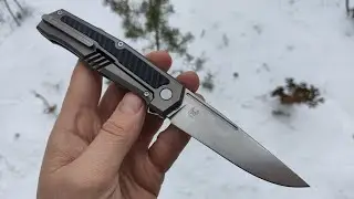 Складаний ніж Folding knife Real steel Rokot premium G10