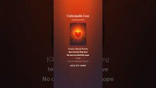 Unbreakable Love, Hymn, Worship Song, Christian song, Markpi Studio