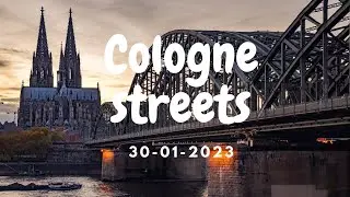 Cologne streets,Cologne walking tour 2023,Cologne market 4k video,koln,,Cologne street,Germany 4k