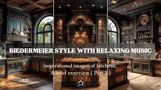 Inspirational images of kitchens in the Biedermeier style. A brief overview (Part 2).