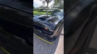 2023 Dodge ￼Challenger Black Ghost SRT HELLCAT #americanmuscle