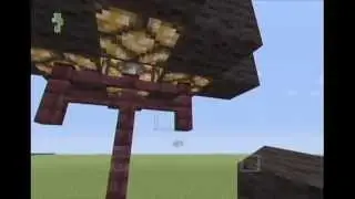 Craft This! Minecraft XBOX 360 Tutorial - Redstone Lamp Umbrella (TU12)