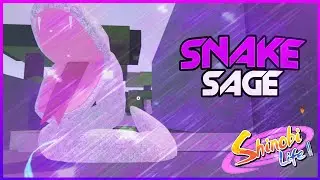 Maxed Snake Sage Showcase and Location in Shinobi Life 2 l Roblox