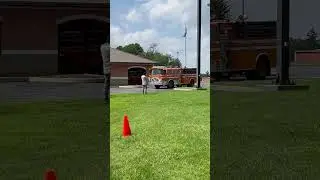 Lafayette's Arrival at the Lafayette Fire Company