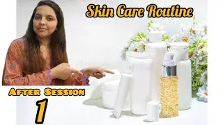 My Skin Care Routine ( After session no1 ) PRP & Meso Theropy