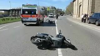 Nuovo incidente in zona Colonnella Rimini, grave una donna centrata da scooter