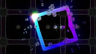 🎶 0004-1 | Rhythm & Light | Music Visualization | 4K Motion Graphics | Anchor Dub - Nite | Version 1
