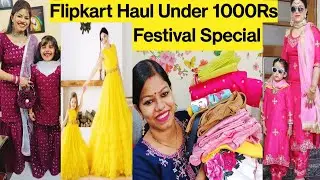 Mother Daughter Dress👗Flipkart Haul Under 1000Rs/Kurta Set,T-shirts, Skirt, Trouser/Flipkart Haul