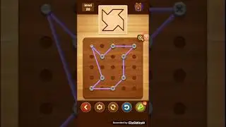 Line Puzzle:String Art.Oak Level 20. Walkthrough.