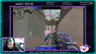 Two kills then the bounce! Valorant