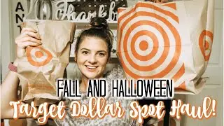 TARGET DOLLAR SPOT FALL + HALLOWEEN HAUL 2020 // FALL AND HALLOWEEN DECOR HAUL