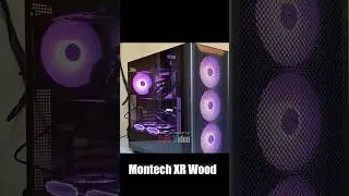 Montech XR Wood Black #twovideo #montech #pcgaming