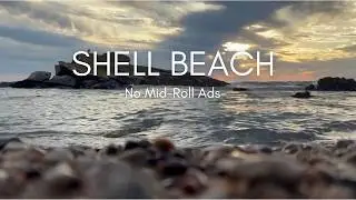3 Hours of Ocean Waves at Sunset 🌊 Calm Beach Ambience (No Mid-Roll Ads)