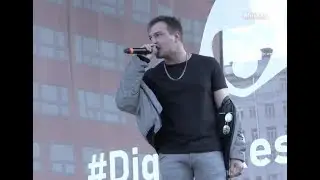 Рэпер Loqiemean на митинге против блокировки Телеграм