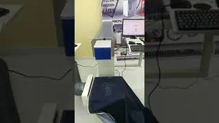 Jeans laser marking