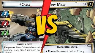 Cable vs. Ebony Maw - Marvel Champions