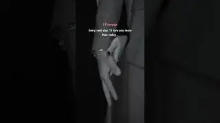 Each Day, I Love You More 💖 | Romantic Quote