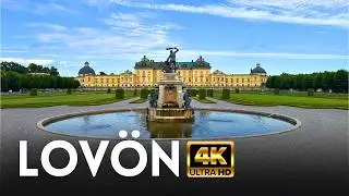 🇸🇪 Stockholm, Sweden: Drottningholm Palace Gardens (Drottningholms Slott) &ndash; Summer Day Walk | 4K HDR