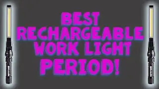 THE BEST WORK LIGHT - BRAUN Magnetic Slim Bar Folding LED Work Light