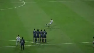 Free kick Mathieu Valbuena in FIFA 16