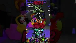 Fntd 1 Phantom Mangle Vs Fntd 2 Phantom Mangle (Which one is better?) #fnaf #fntd #roblox #shorts
