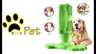 ROOXPET Pet Dog Toothbrush Chew Toy