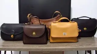 COACH RELOVED COLLECTION / VINTAGE COACH BAGS - RANT / CHITCHAT VIDEO